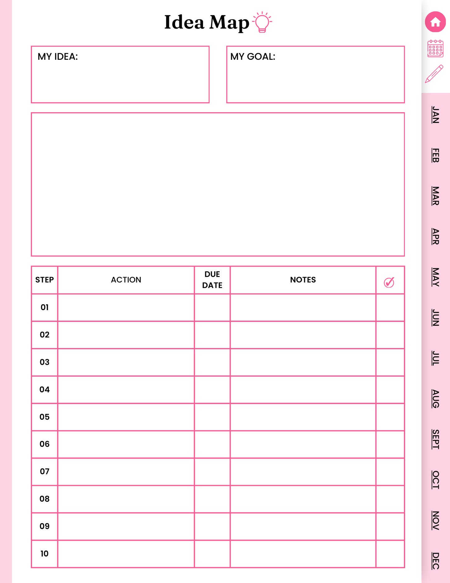 SHE DIGITAL PLANNER 2024