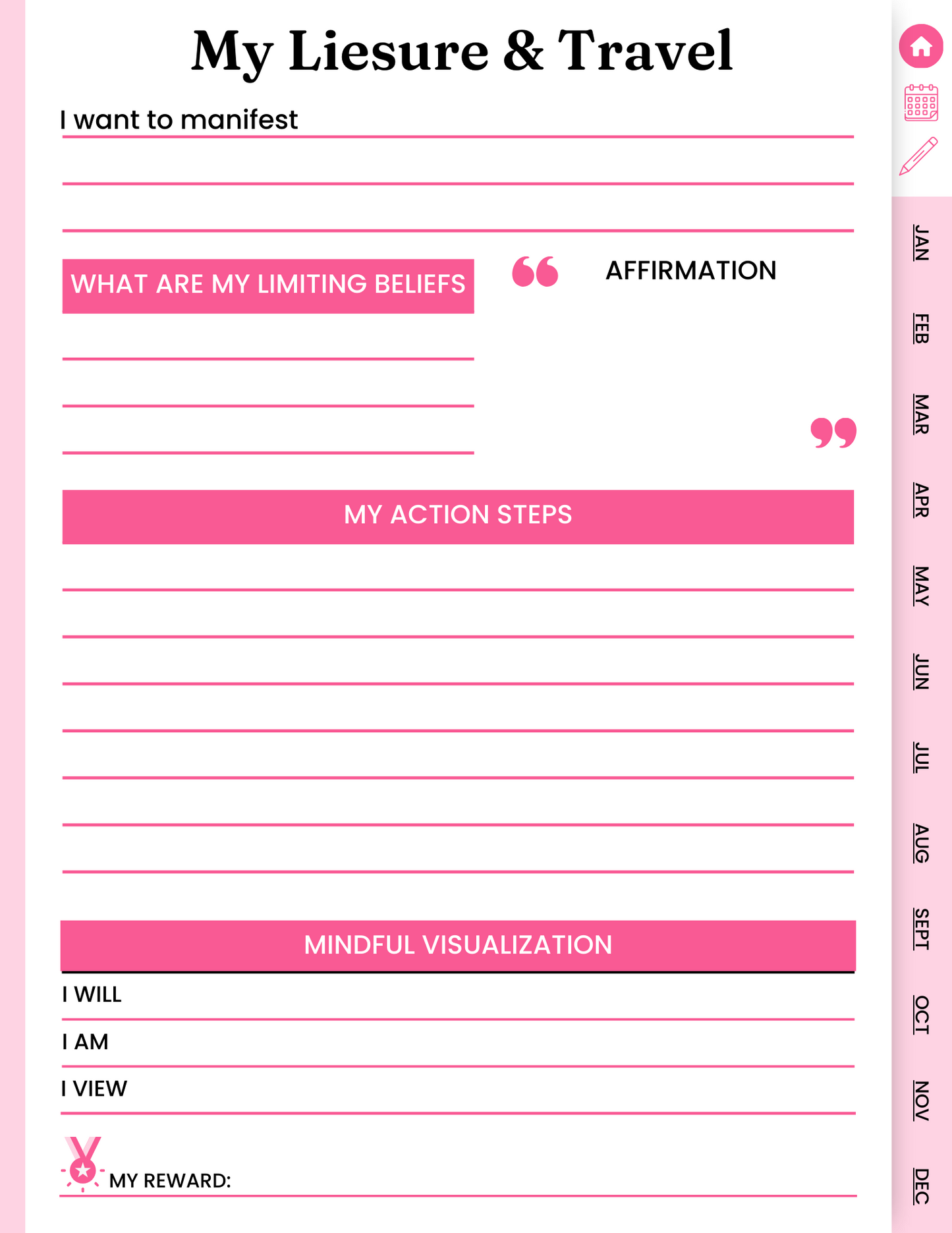 SHE DIGITAL PLANNER 2024